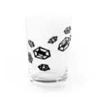 よいころ商店のきらきらダイヤ。 Water Glass :front