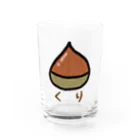 chicodeza by suzuriのただのクリ Water Glass :front