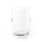 三津井 ちるこのkiyoku tadashii glass. Water Glass :front
