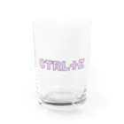 アトリエかののCTRL+Z 取り消し　元に戻す Water Glass :front