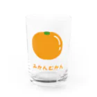 PaP➡︎Poco.a.Pocoのみかんむかん Water Glass :front
