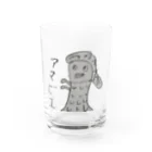 真奈美のアマビエ Water Glass :front