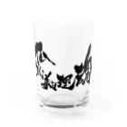 少年ハリウッド応援隊の仏恥義理魂 Water Glass :front