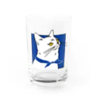 ユーぴきのねこのカイ Water Glass :front