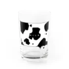 白井 ゆきのうしさん(ホワイト専用) Water Glass :front