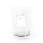 ちなこ☆動物にも愛をのもっちり猫 Water Glass :front