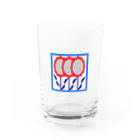 a_graphicのflower Water Glass :front