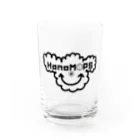 ☆もふらぼVillage☆のHanaMoPSのロゴ Water Glass :front