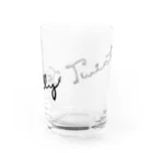 Titty Twisterのslanting Titty -black Water Glass :front