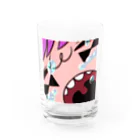 mob creche shop @ suzuriのburst Water Glass :front