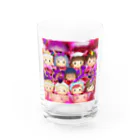 平成最後の夏のユカリーチ Water Glass :front