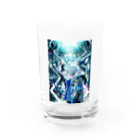 村カルキのＢＬＵＥ Water Glass :front