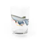 ろみの"@"長いヒレの長い生活(メダカ) Water Glass :front