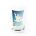 錆猫の館の純白の鳳凰 Water Glass :front