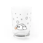 がんばれないおみせ。の手は使わないこっぷ。 Water Glass :front