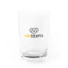 おだんごの犬のワンダフルくん Water Glass :front