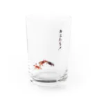 カニ小宇宙のカニたち！ Water Glass :front