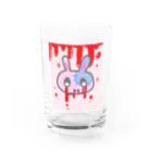 （猫）マリン製作所の血濡れグラスとくべつへん Water Glass :front