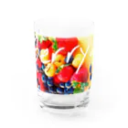 poppy22のはじけるベリーBerryz Water Glass :front