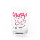 プペポ屋のメガネの日 Water Glass :front