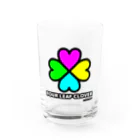 カワイイ オシャレ ポップ な TOYLANDのTOYLAND 四つ葉のクローバー Water Glass :front