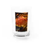 Barika7519の鹿児島　紅葉 Water Glass :front