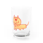 真奈美の柴犬 Water Glass :front