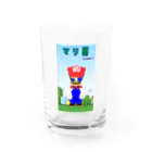 無限1UPの無限1UP Water Glass :front