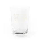 hitode909の禁酒 Water Glass :front