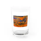 chameleon.closetの橙だいたい Water Glass :front
