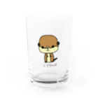 Saracieresのミーアキャット赤ちゃん Water Glass :front