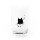 ﾁｬｿの巣のサウナねこちゃん Water Glass :front