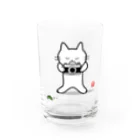 satoharuのカメラで亀を撮る猫山さん Water Glass :front