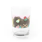 佐藤家アニマルグッズショップの佐藤家アニマル集合グラス Water Glass :front