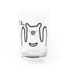 そらいろもようのくま。 Water Glass :front