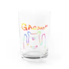 そらいろもようのくま。(カラフル) Water Glass :front