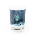 @om_filmzのタコ　青 Water Glass :front