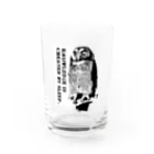 huroshikiのSleeping owl Water Glass :front