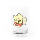 iminonaimojiのもうだめだ Water Glass :front