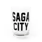 JIMOTOE Wear Local Japanの佐賀市 SAGA CITY Water Glass :front