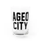 JIMOTOE Wear Local Japanの上尾市 AGEO CITY Water Glass :front