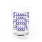 Okiwaiiのネイティブ柄 Water Glass :front