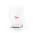 みうらやのりゅーきんちゃん Water Glass :front