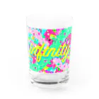 ✨🌈✨ユラクラカン🇯🇵 ✨🌈✨の🌈✨∞infinity∞✨ Water Glass :front