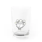 カキマクルのモッツアレラくん10月 Water Glass :front