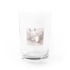 つくえのしたのひきこもりと西日 Water Glass :front