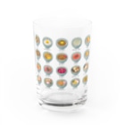 猫と釣り人のMENU_1C_Y Water Glass :front