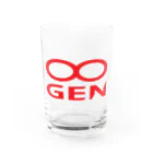 MUGENGEN (ムゲンゲン)のMUGENGEN logo goods Water Glass :front