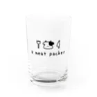 ゆるもたやのa meat packer！ Water Glass :front