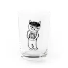 猫田ノミ子の野毛ねこ Water Glass :front